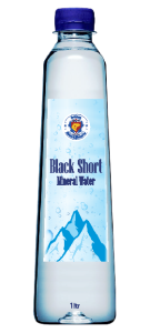 Black Short Mineral Water